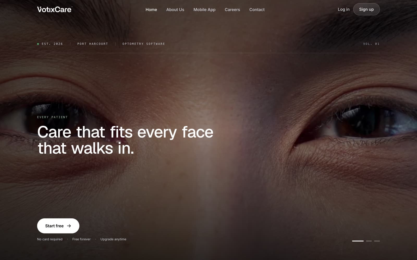 VotixCare website screenshot