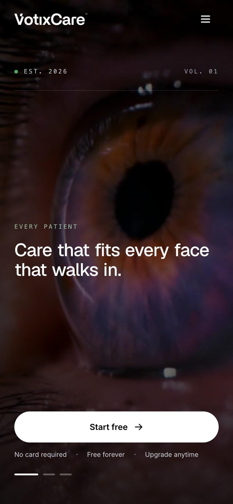 VotixCare phone screen