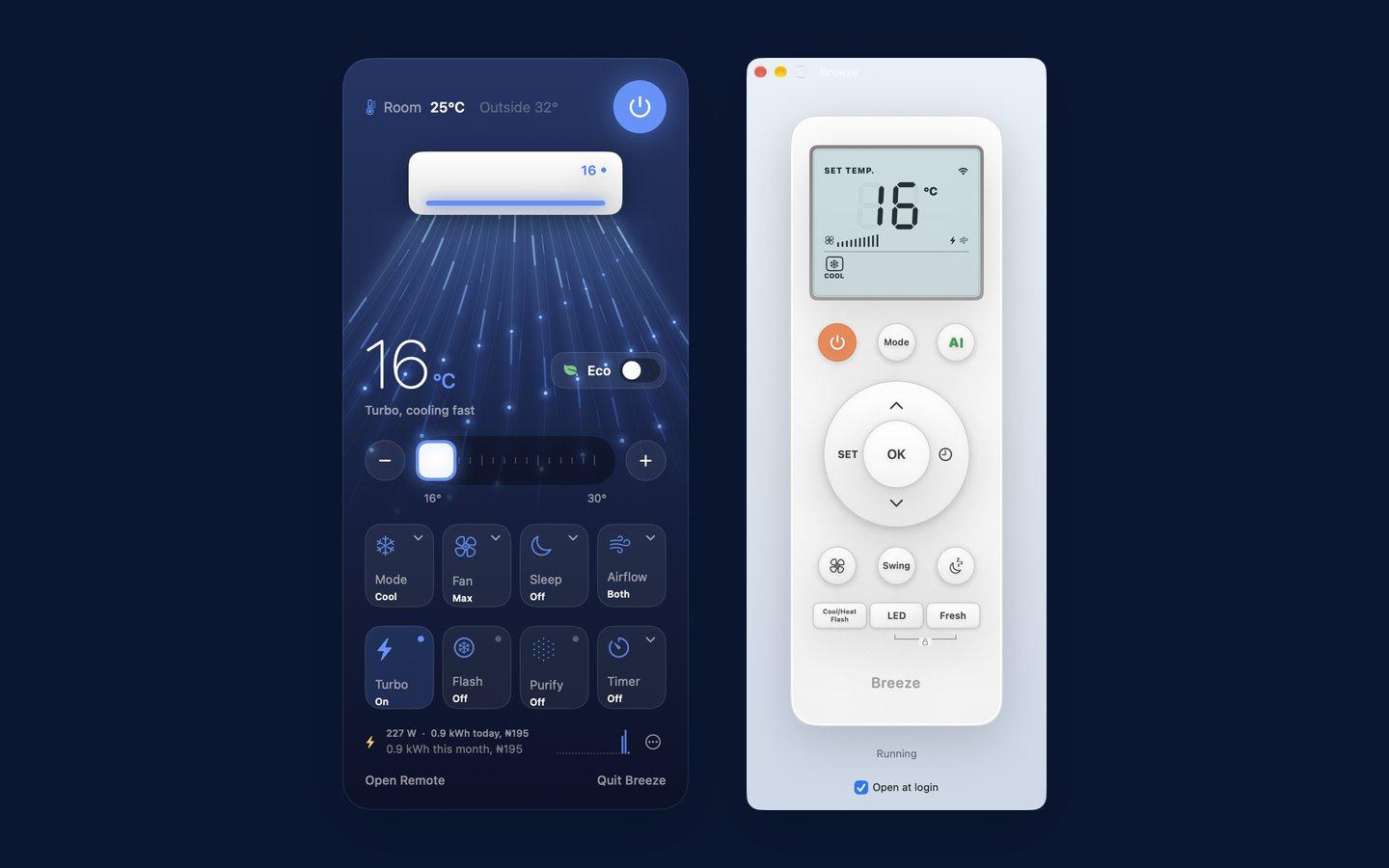 Breeze screenshot