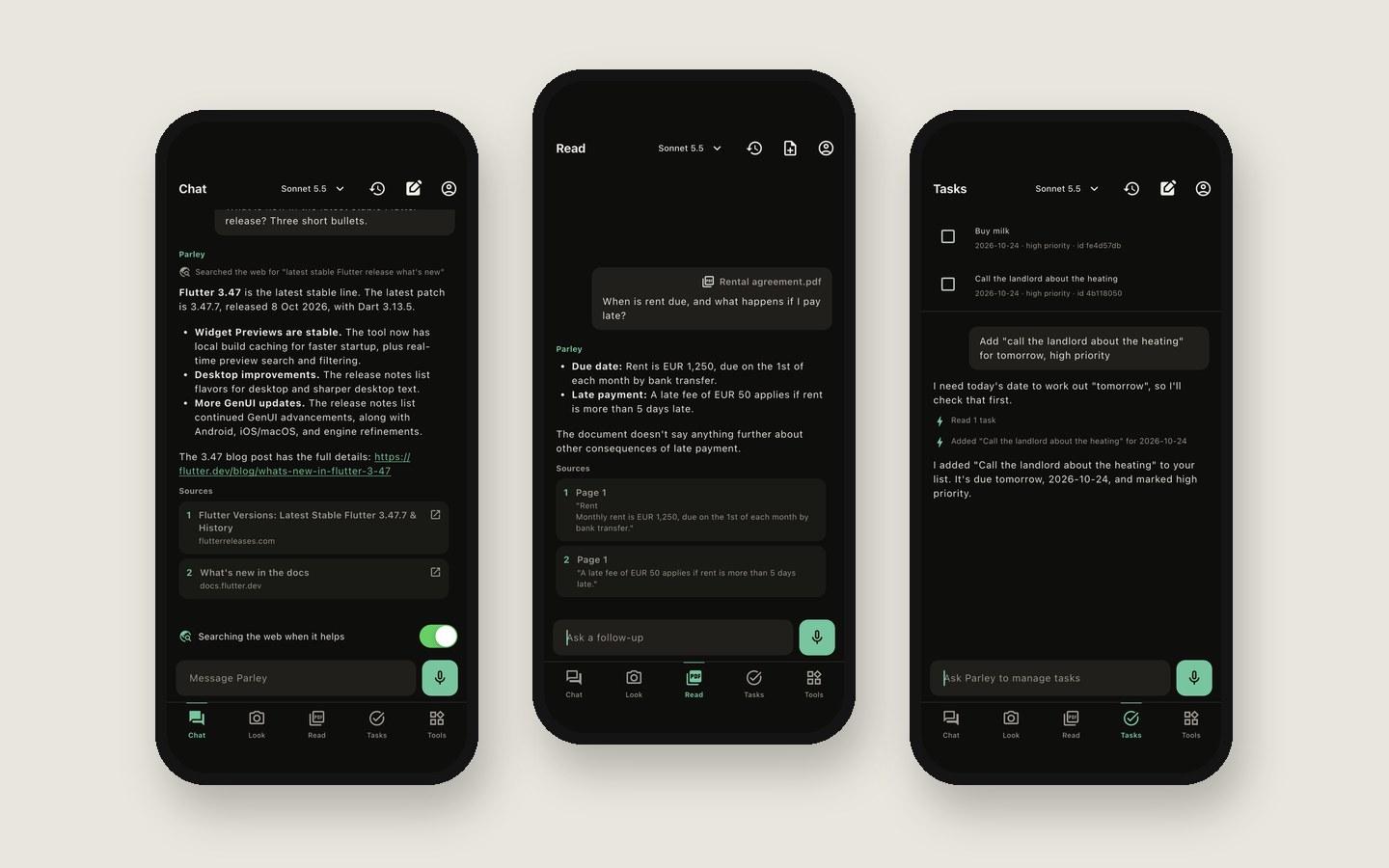 Parley screenshot