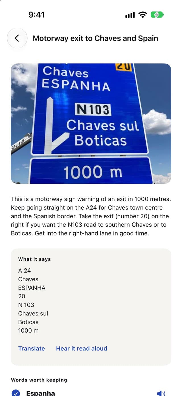 Wayword mobile screenshot